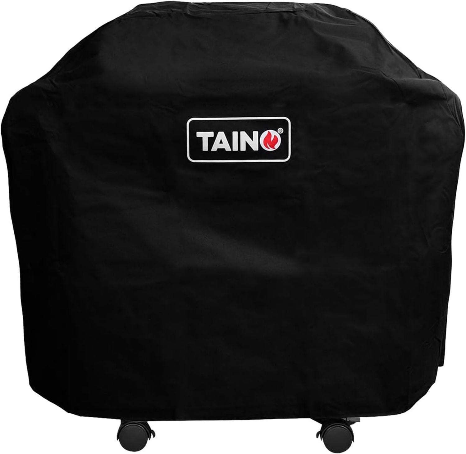 Hochwertige TAINO Abdeckhaube 2 Brenner Platinum Black 2 1 Abdeckung Wetterschutz Schutz Oxford Polyester 125x48x110cm BxTxH Variante 335