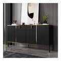 Sideboard 160cm Wohnzimmer mit 4 Turen und 1 Schublade Komodenschrank