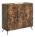 Anrichte Eiche Smoke 89 x 34,5 x 80 cm Ingenieurholz