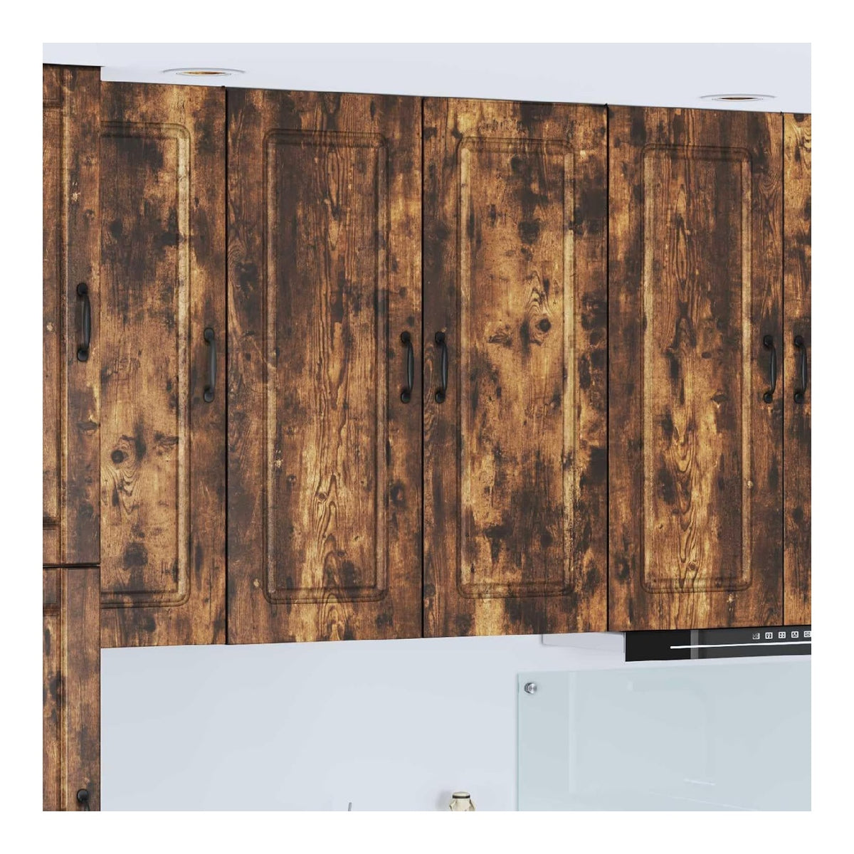Kuchenschrank Kalmar Geraucherte Eiche 80 x 31 x 100 cm Holzwerkstoff Kuchenmobel mit gro em Stauraum und modernem Design fur Ihre Kucheneinrichtung