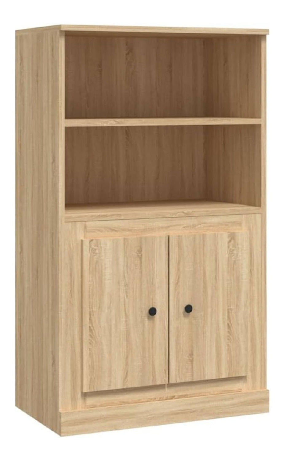 Dielen-Sideboards Kuchen-Sideboard Multifunktionales Sideboard Highboard Sonoma-Eiche 60x35.5x103.5 cm Holzwerkstoff Geeignet fur Lounge, Wohnzimmer, Kuche