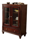 FAREWELL Buffetschrank Nordic Massivholz Sideboard Retro Wohnzimmer Schrank Licht Luxus Einfache Tee Schrank Wein Schrank Kombination Besteckschrank