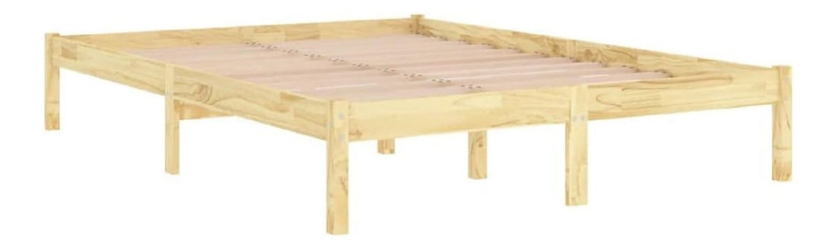 Kiefer Massivholzbett Bettgestell Bett Holzbett Doppelbett Futonbett Bettrahmen Schlafzimmerbett Schlafzimmermobel 120x200cm