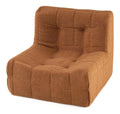SOARS Sitzsack Teddy Plusch, Bean Bag mit Fullung (Braun)