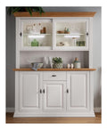 Buffetschrank, Kiefer wei mit Eiche