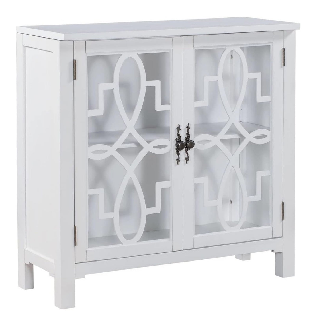 Buffetschrank Anrichte Holzakzentbuffet Sideboard -Aufbewahrungsschrank mit Turen und einstellbares Regal Eingangszimmer Kuche Esszimmer Kuchenschrank