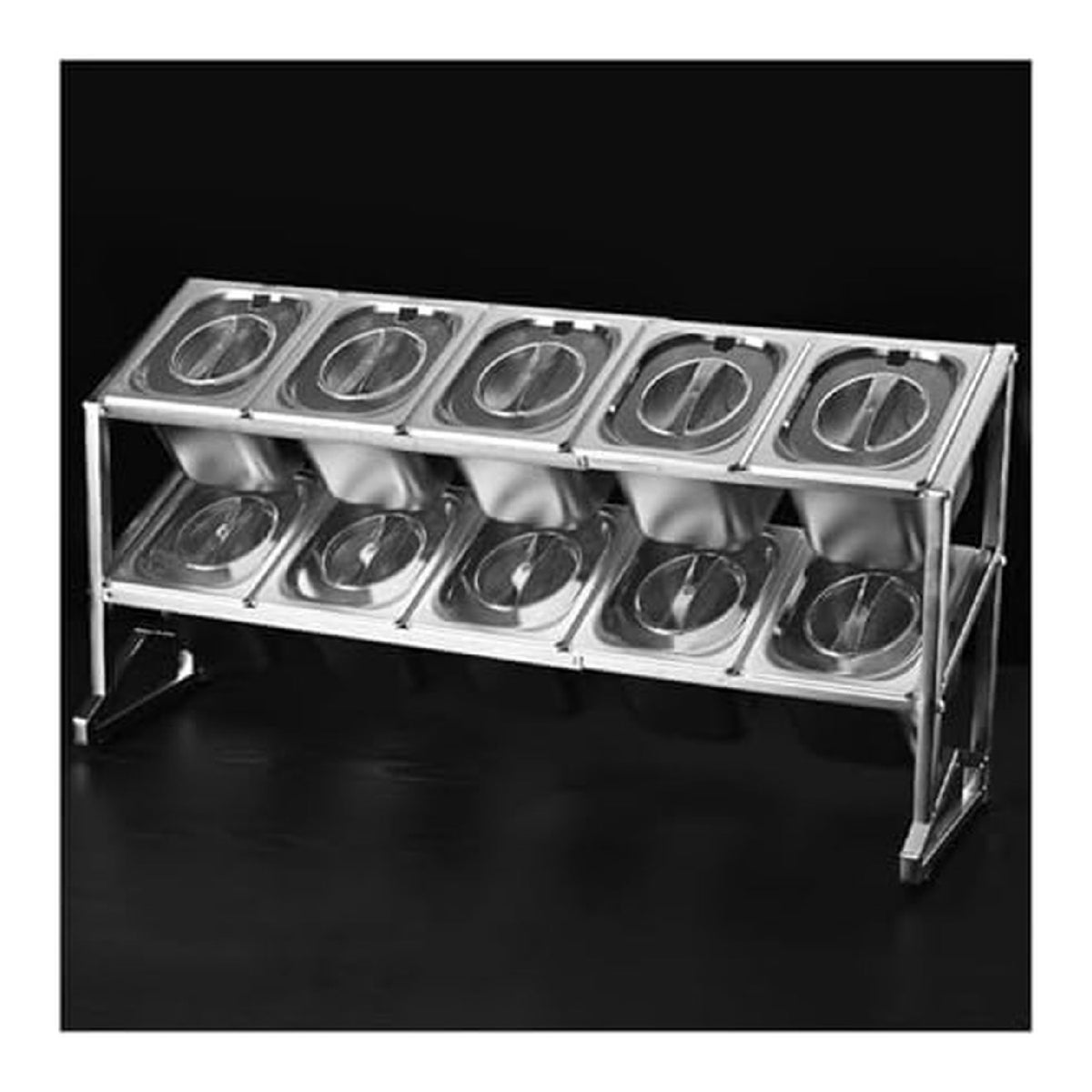 Erweiterbares Gewurzregal - 2/3-stockiges Gewurzregal fur Kuche, Speisekammer, Gewurz- und So enspender, perfekt fur Buffets und zur Aufbewahrung von Lebensmitteln (84 x 19 x 44 cm) - maximiert Platz