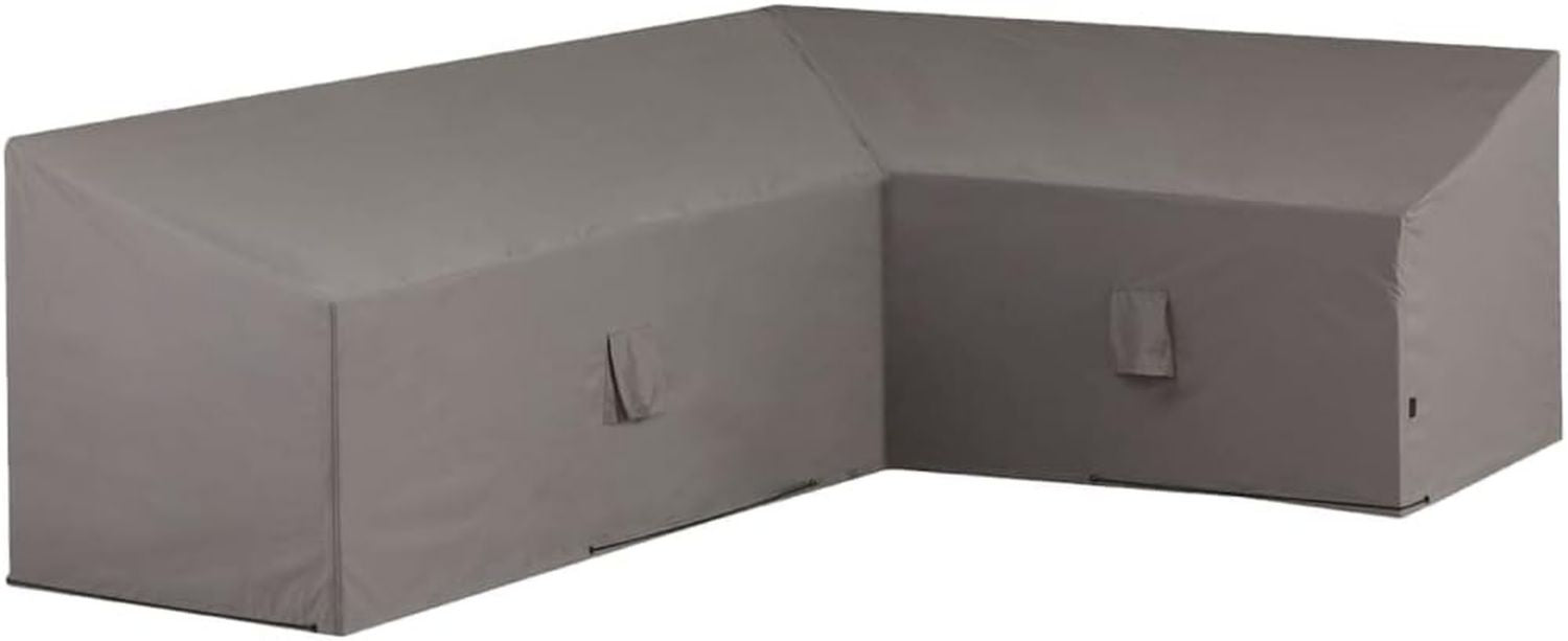 Wasserdichte atmungsaktive Gartenm?bel Abdeckung Rechts L Form 270x210x90 cm grau Variante 54