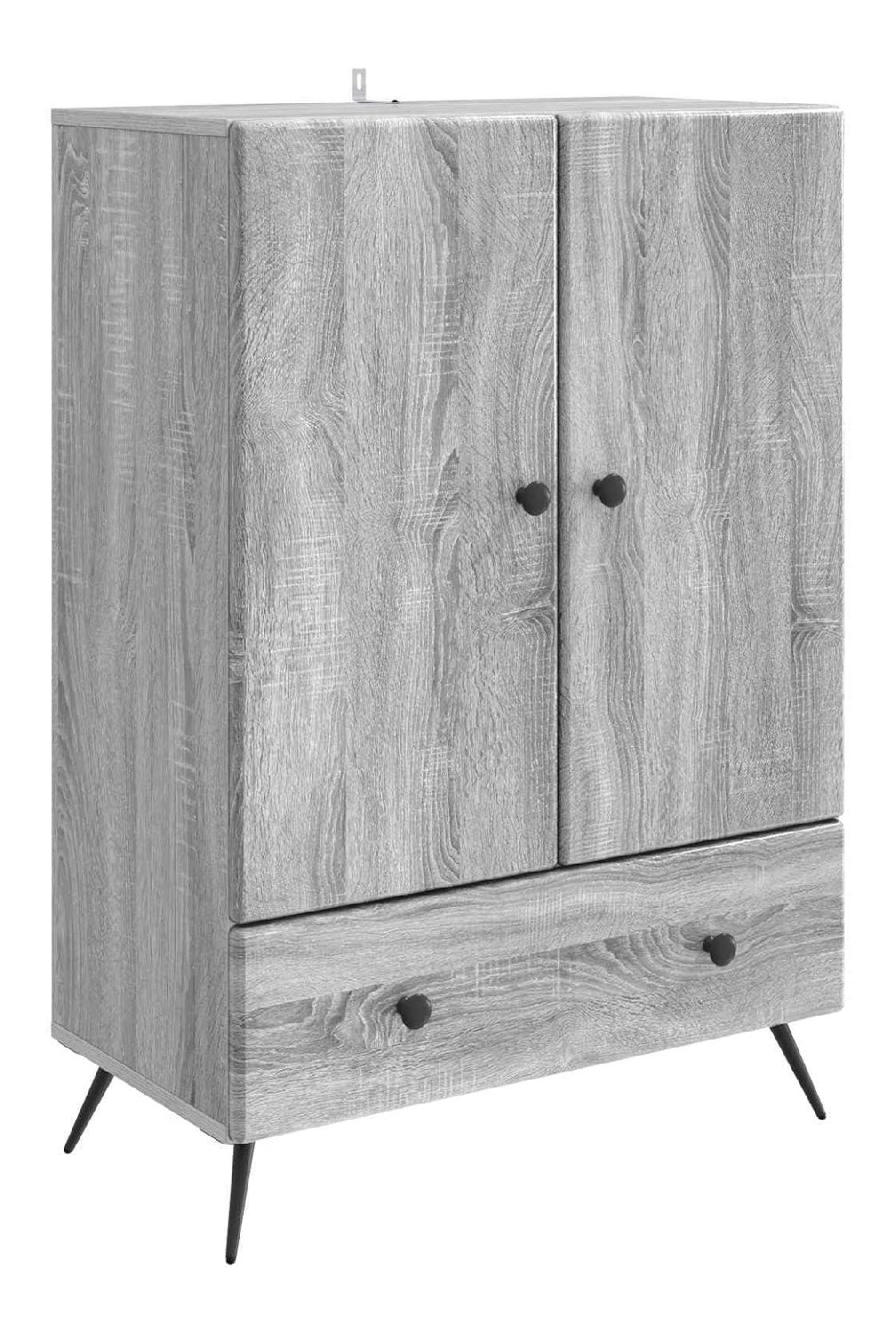 Sideboard Graues Sonoma 66x34.5x95 cm Holzwerkstoff Buffet