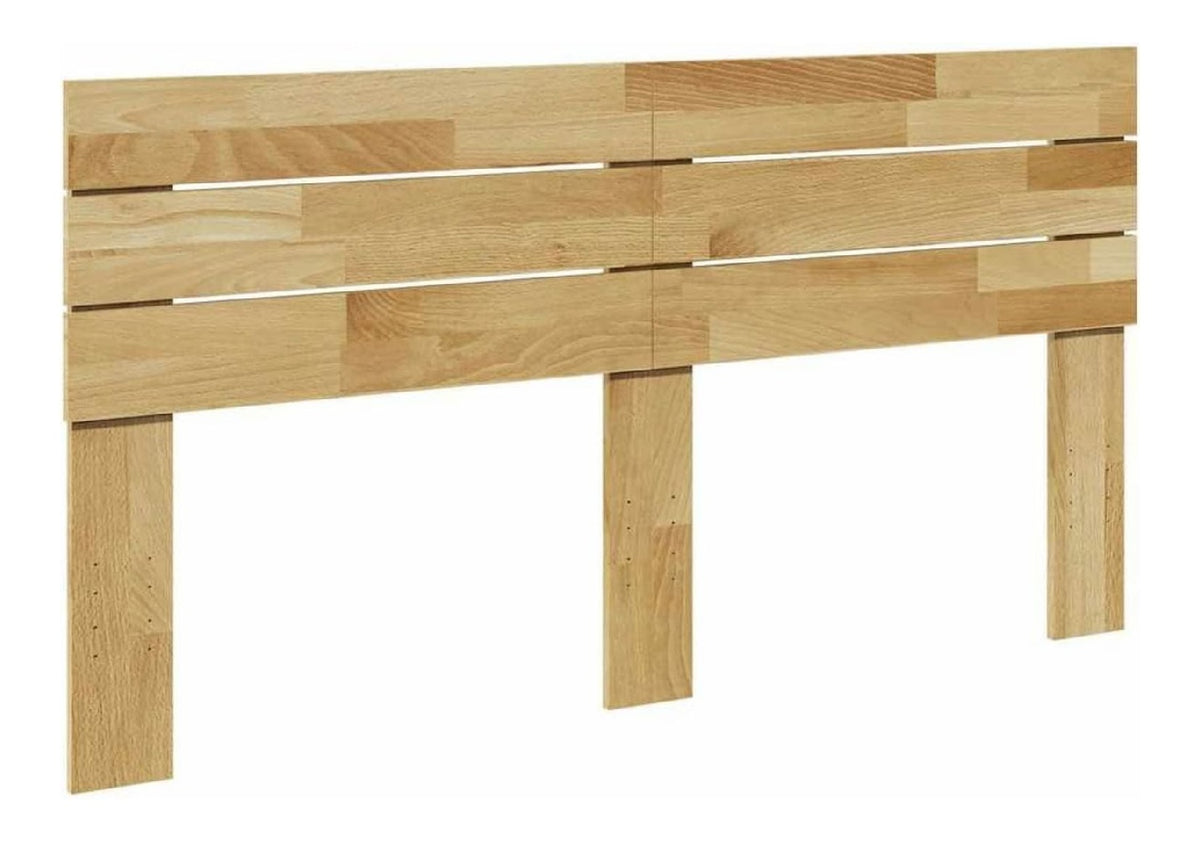 Das Kopfteil aus massiver Eiche 135 cm, das stilvolle Kopfteil aus massivem Eichenholz bietet hervorragende Ruckenstutze beim Lesen, solide und stabile Beine.