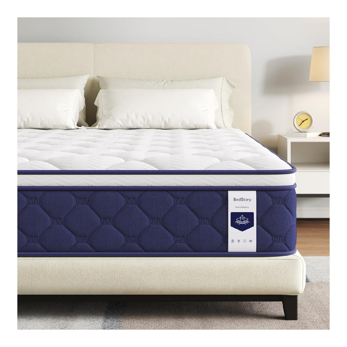 BedStory Matratze 160x200 cm, 25.5 cm Hohe Taschenfederkernmatratze