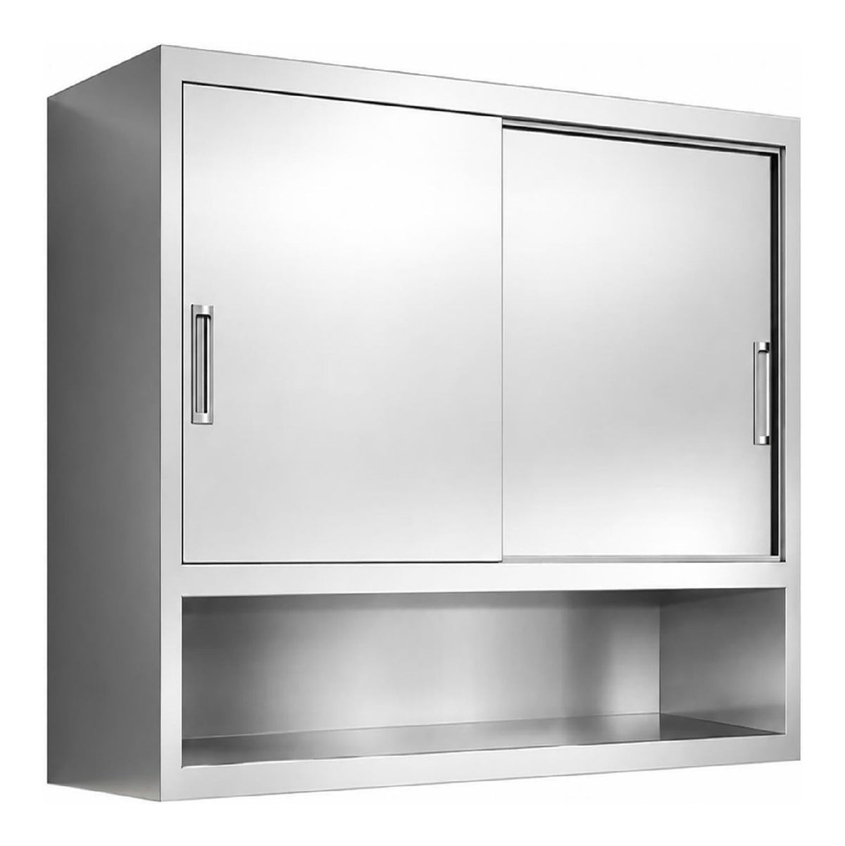 Gtzly Wandschrank mit Schiebeturen, Kuchen-Organizer, Weinflaschenregal