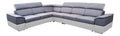 All4All Ecksofa mit Schlaffunktion Estrella - XXL Sofa mit Bettkasten - 334 cm x 264 cm - Schlafsofa - Wohnlandschaft L-Form - Gro - Gewebe - Farbe wahlbar - Seite Rechts 19