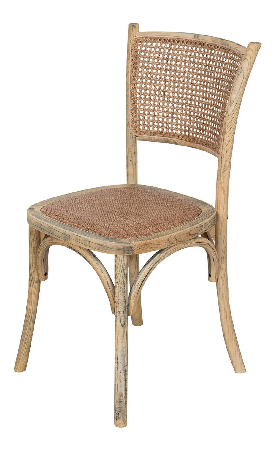 Holzstuhl - Esszimmerstuhl - Thonet-Stuhl 45X50X88 Eiche - Kuchenstuhl - Shabby-Esszimmerstuhle - Kuchenstuhle aus Holz - Wohnzimmerstuhle - Rattanstuhl