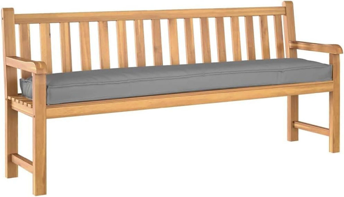 Hochwertige Palettenkissen grau 200 x 40 x 8 cm Oxford und Terrassenkissen Robustes Polster Coole Sitzgelegenheit zum Chillen rechteckig und modern Variante 572