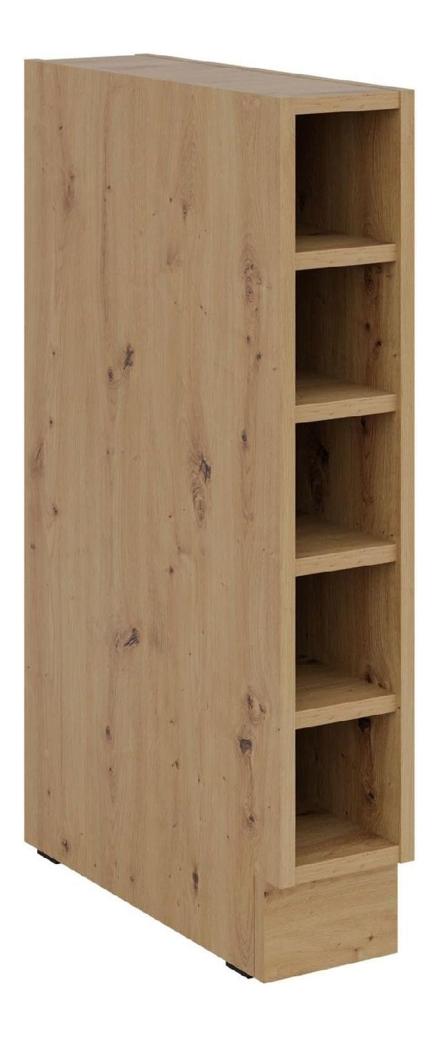 Unterschrank Regal 15 cm Eiche Artisan Kuchenzeile Kuchenblock Kuche