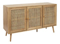Toilinux.com Sideboard mit 3 Turen, Bali, aus Gitter und Spanplatten