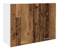 Kuchenoberschrank, Hangeschrank, Kuche, Hangeschrank, Lyon, altes Holz, 80 x 31 x 60 cm