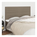 Kopfteil 4 STK. Hohenverstellbar Betthaupt Ausgezeichnete Ruckenunterstutzung Multifunktional Innenmobel Schlafzimmerdekoration Praktisches Design Taupe 90x5x78/88 cm