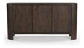 Sideboard Mitchel Walnuss Mangoholz 150 cm 3 Turen