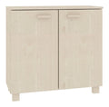 Sideboard HAMAR Honigbraun 85x35x80 cm Massivholz Kiefer