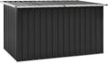 Hochwertige Gartenmoebel Truhe geeignet f¨¹r den Aussenbereich Truhe f¨¹r den Aussenbereich Gartenbank ausgestattet mit Behaelter anthrazit 129 x 67 x 65 cm grosse Truhe f¨¹r den Aussenbereich aus Harz f¨¹r Terrasse Zubehoer Variante 64