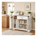 Sideboard Holz Kuchenschrank mit Arbeitsplatte