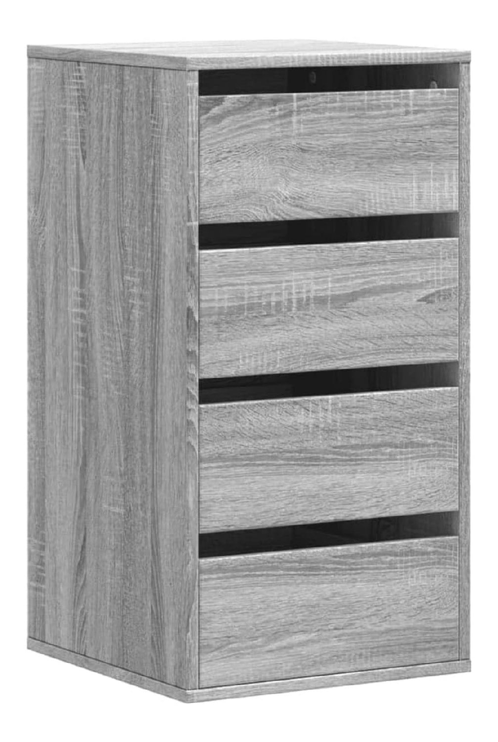 Kommode Grau Sonoma 40x41x76 cm Schubladenkommode