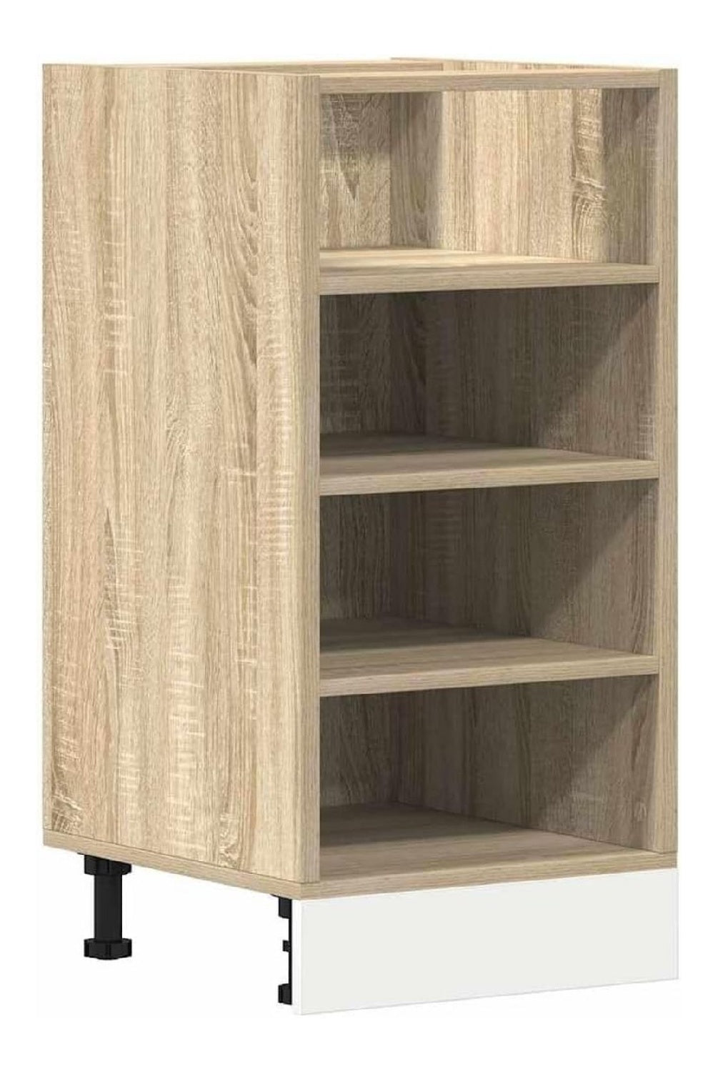 Kuchenunterschrank, niedriger Schrank, Riga, Sonoma-Eiche, 40 x 44,5 x 81,5 cm